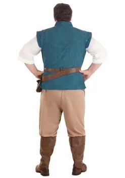 Fun Costumes Flynn Rider Costume For Plus Size Men From Disney's Tangled -Video Game Costumes Shop plus tangled flynn rider costume alt 2