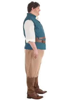 Fun Costumes Flynn Rider Costume For Plus Size Men From Disney's Tangled -Video Game Costumes Shop plus tangled flynn rider costume alt 4