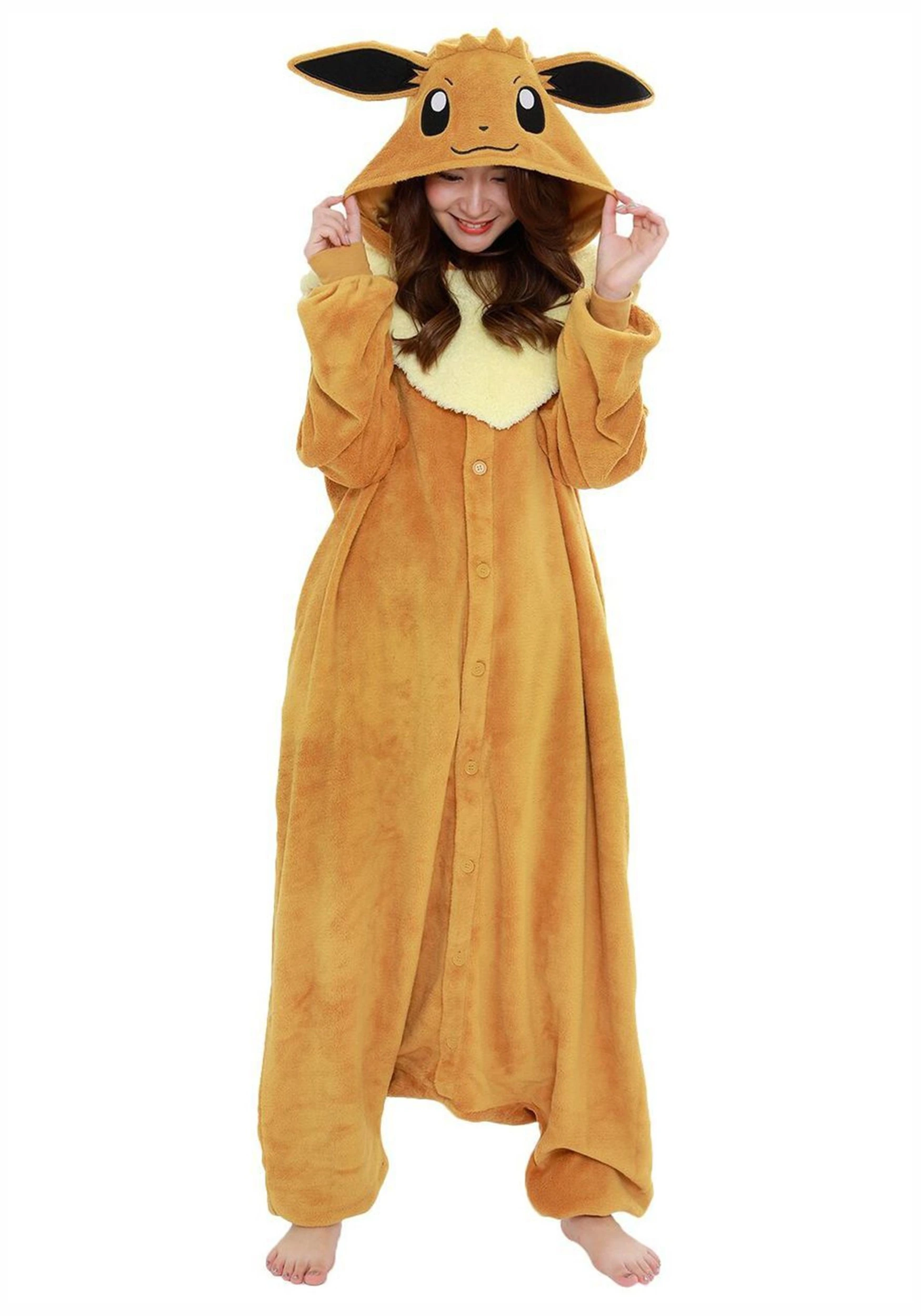 Sazac Pokémon Adult Eevee Kigurumi 3 Sazac Pokémon Adult Eevee Kigurumi