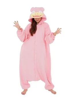 Sazac Pokémon Adult Slowpoke Kigurumi -Video Game Costumes Shop pokemon adult slowpoke kigurumi alt 3
