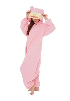 Sazac Pokémon Adult Slowpoke Kigurumi -Video Game Costumes Shop pokemon adult slowpoke kigurumi alt 4