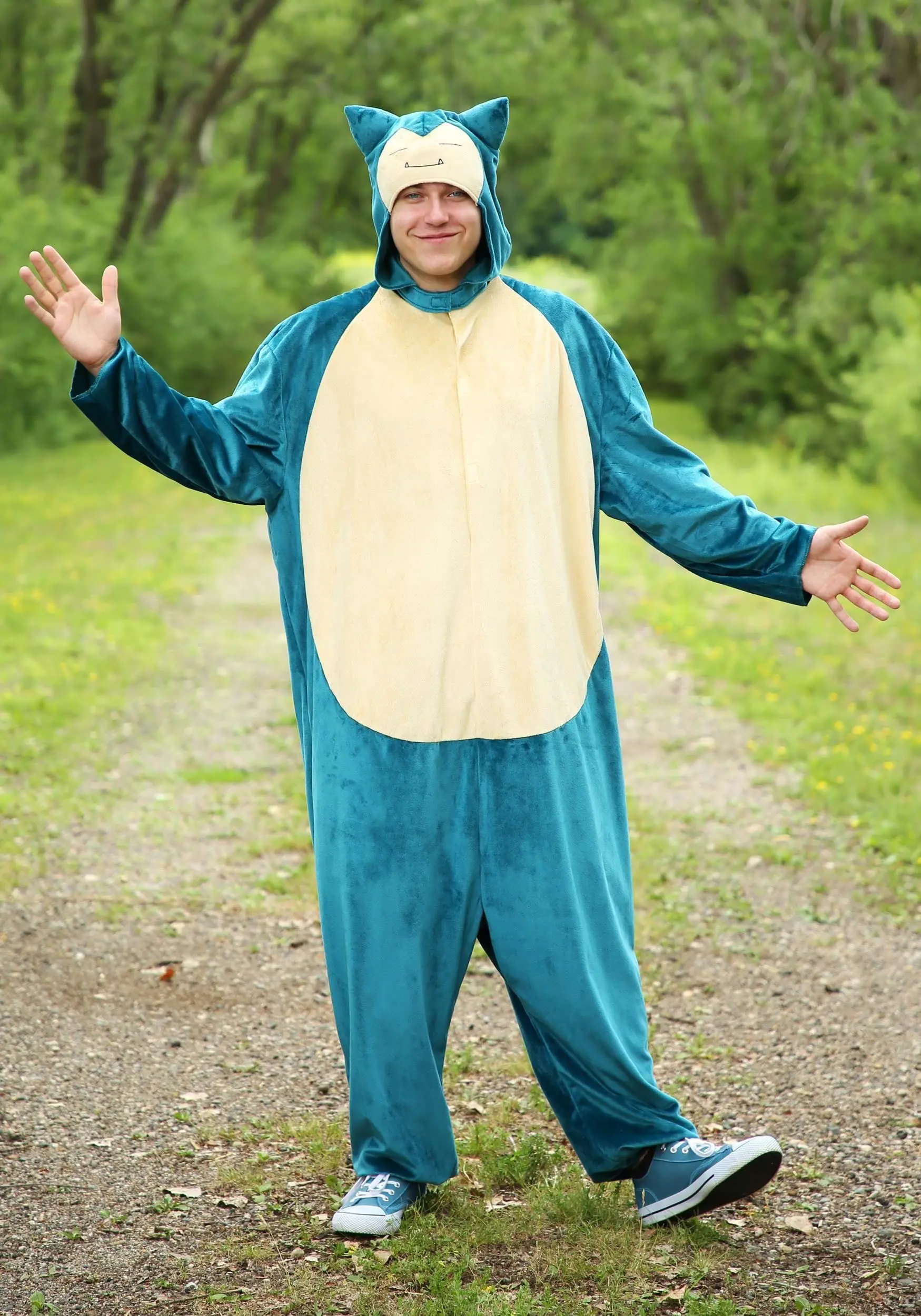 Disguise Limited Pokémon Adult Snorlax Costume 3 Disguise Limited Pokémon Adult Snorlax Costume