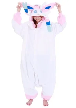 Sazac Adult Pokémon Sylveon Kigurumi 8 Sazac Adult Pokémon Sylveon Kigurumi -Video Game Costumes Shop pokemon adult sylveon kigurumi alt 2