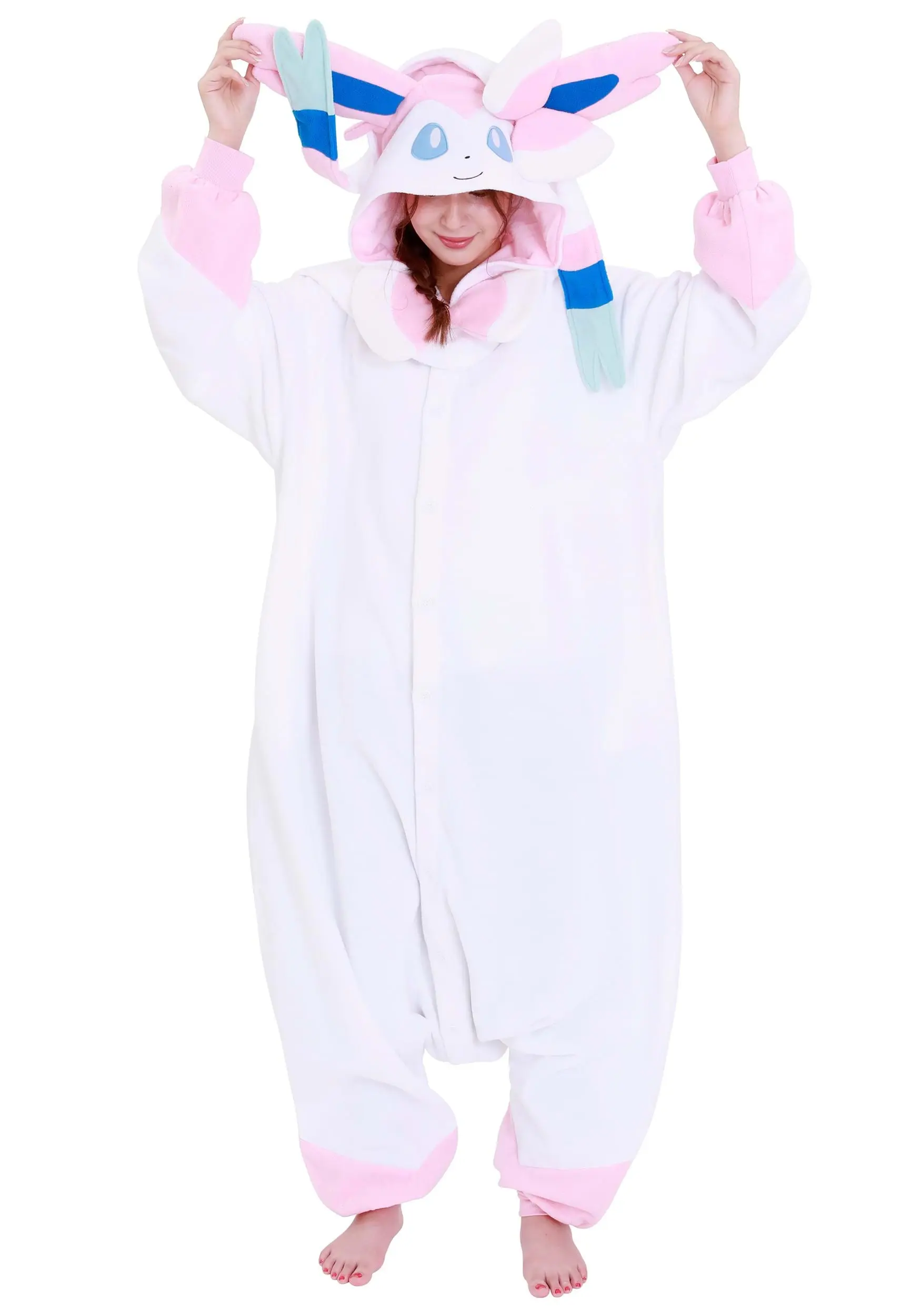 Sazac Adult Pokémon Sylveon Kigurumi 5 Sazac Adult Pokémon Sylveon Kigurumi - Image 3
