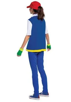 Disguise Adult Pokémon Classic Ash Ketchum Costume -Video Game Costumes Shop pokemon adult unisex classic ash ketchum costume alt 3