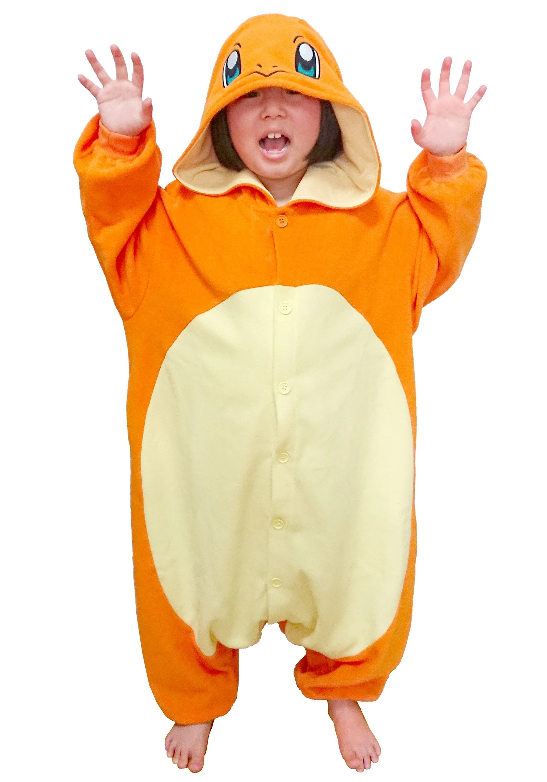 Sazac Pokémon Charmander Kigurumi For Kids 3 Sazac Pokémon Charmander Kigurumi For Kids
