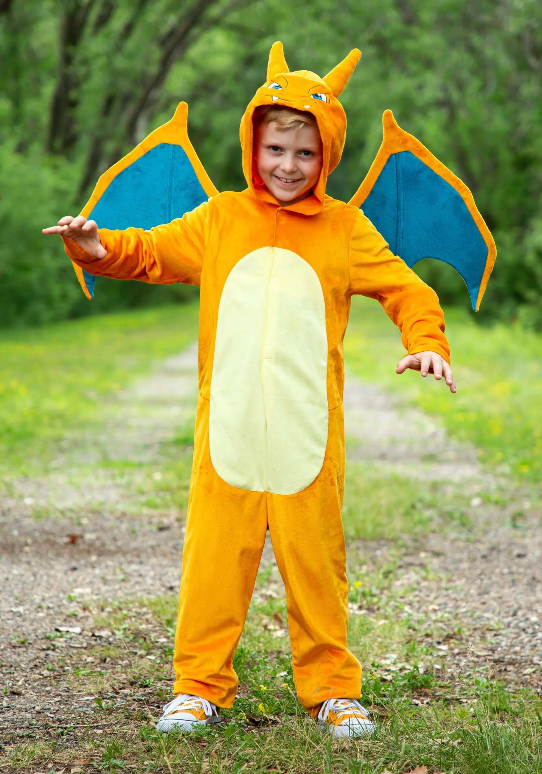 Disguise Limited Kid's Pokémon Charizard Deluxe Costume 3 Disguise Limited Kid's Pokémon Charizard Deluxe Costume