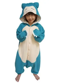Sazac Kid's Pokémon Snorlax Kigurumi Costume
