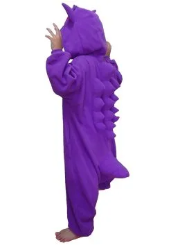 Sazac Pokémon Gengar Kigurumi For Kids -Video Game Costumes Shop pokemon gengar child kigurumi alt 2