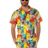 Opposuits Pokémon Pika Pikachu Swimsuit & Shirt For Men