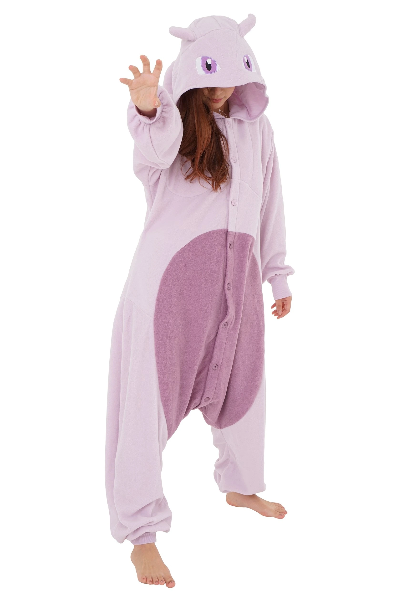 Sazac Pokémon Mewtwo Adult Kigurumi 3 Sazac Pokémon Mewtwo Adult Kigurumi