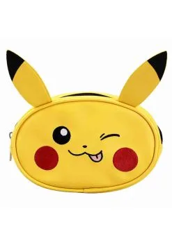 Bioworld Merchandising / Independent Sales Pokémon Pikachu Fanny Pack For Adults -Video Game Costumes Shop pokemon pikachu fanny pack alt 2