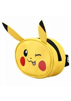 Bioworld Merchandising / Independent Sales Pokémon Pikachu Fanny Pack For Adults -Video Game Costumes Shop pokemon pikachu fanny pack alt 3