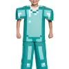Disguise Prestige Minecraft Kid's Armor Costume 1 Disguise Prestige Minecraft Kid's Armor Costume -Video Game Costumes Shop prestige minecraft kids armor costume dlc update