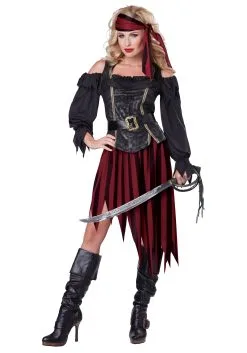 California Costume Collection Adult Queen Of The High Seas Costume