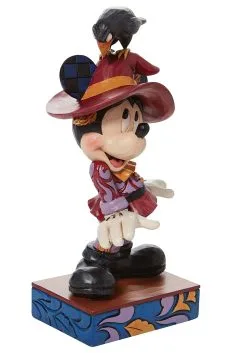Enesco Jim Shore Scarecrow Mickey Statue -Video Game Costumes Shop scarecrow mickey jim shore statue alt 3