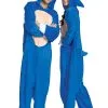 Disguise Sonic 2 Sonic Movie Costume For Adults -Video Game Costumes Shop sonic 2 adult sonic movie costume