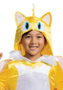 Disguise Sonic 2 Classic Tails Movie Costume For Kids -Video Game Costumes Shop sonic 2 child classic tails movie costume alt 7
