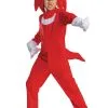 Disguise Limited Sonic 2 Knuckles Deluxe Costume For Kids -Video Game Costumes Shop sonic 2 knuckles child deluxe costume