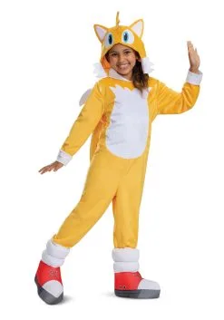 Disguise Limited Sonic 2 Tails Deluxe Costume For Children -Video Game Costumes Shop sonic 2 tails child deluxe costume alt 2