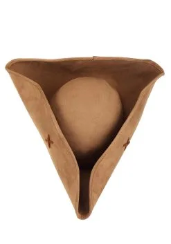 Elope Suede Pirate Hat For Women -Video Game Costumes Shop suede womens pirate hat alt 2