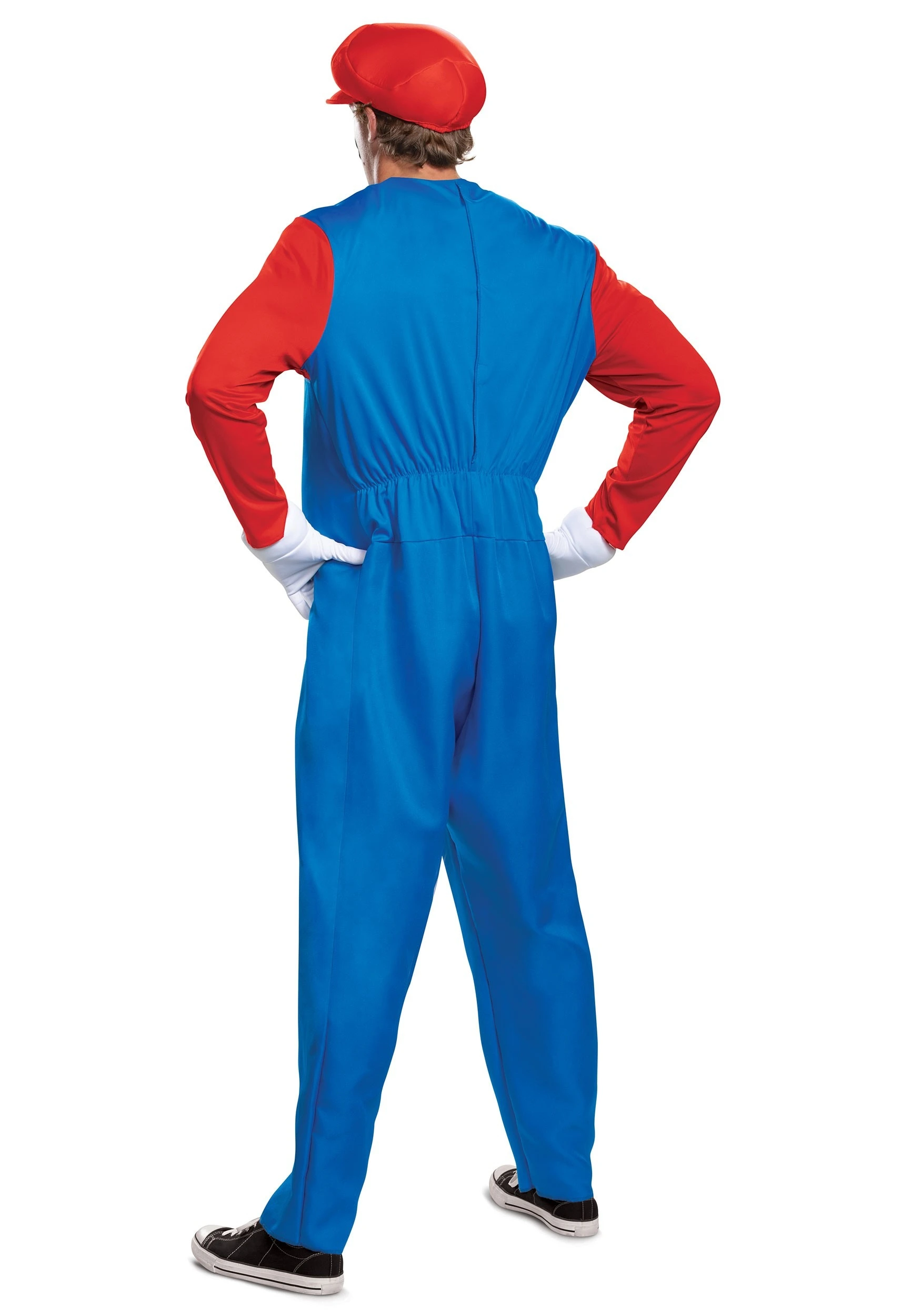 Disguise Super Mario Brothers Men's Mario Deluxe Costume 4 Disguise Super Mario Brothers Men's Mario Deluxe Costume - Image 2