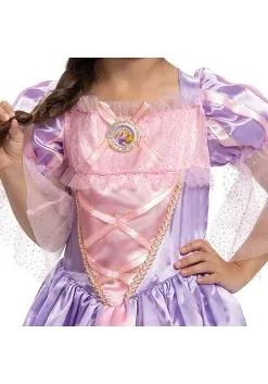 Disguise Disney Tangled Girl's Deluxe Toddler Repunzel Costume 10 Disguise Disney Tangled Girl's Deluxe Toddler Repunzel Costume -Video Game Costumes Shop tangled deluxe toddler repunzel costume alt 2