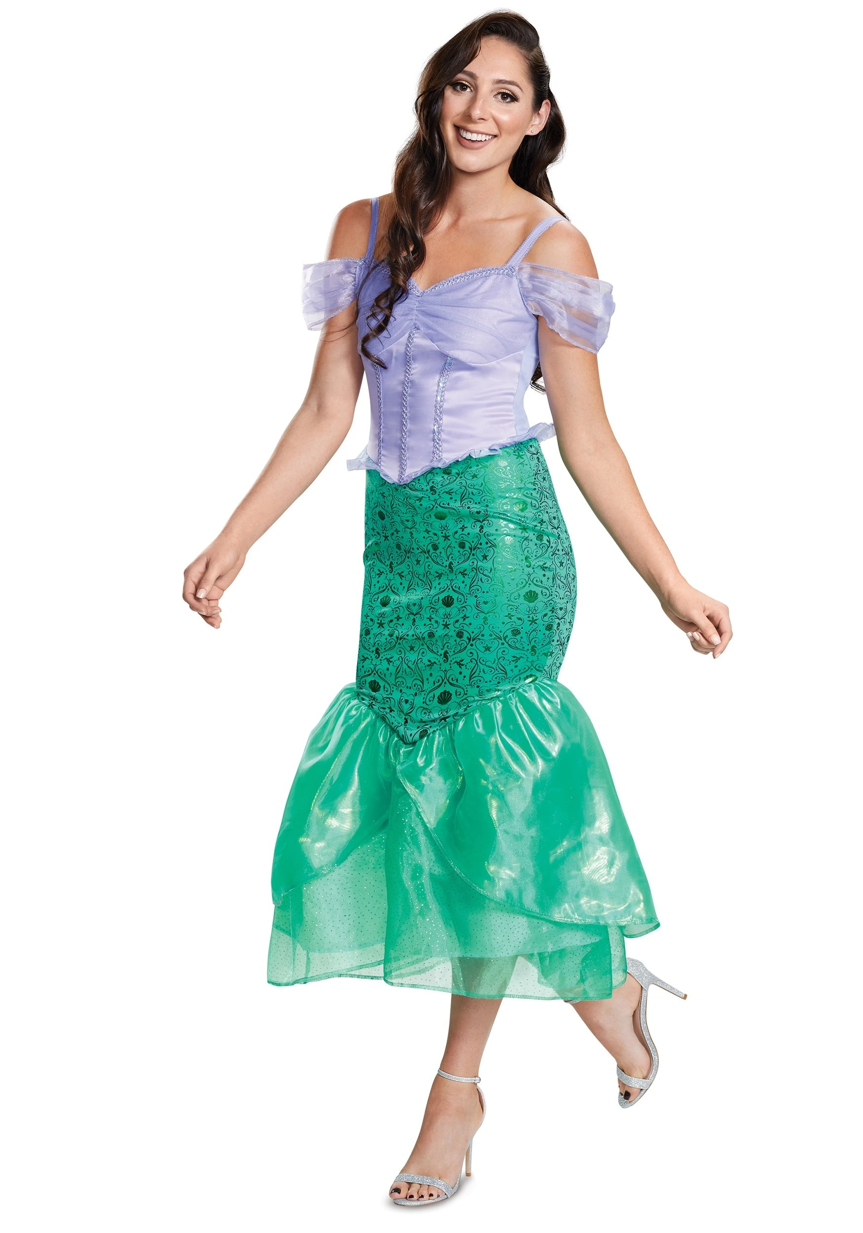 Disguise The Little Mermaid Adult Deluxe Ariel Costume 3 Disguise The Little Mermaid Adult Deluxe Ariel Costume