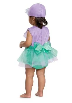 Disguise Disney The Little Mermaid Infant Posh Ariel Costume -Video Game Costumes Shop the little mermaid infant posh ariel costume alt 2