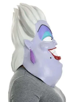 Elope Disney The Little Mermaid Ursula Latex Mask -Video Game Costumes Shop the little mermaid ursula latex mask alt 4