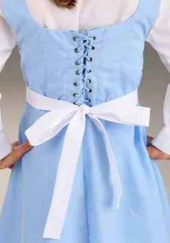 Fun Costumes Belle Blue Dress Costume For Toddlers From Disney's Beauty And The Beast -Video Game Costumes Shop toddler beauty and the beast belle blue dress alt 3