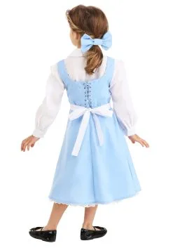 Fun Costumes Belle Blue Dress Costume For Toddlers From Disney's Beauty And The Beast -Video Game Costumes Shop toddler beauty and the beast belle blue dress alt 5