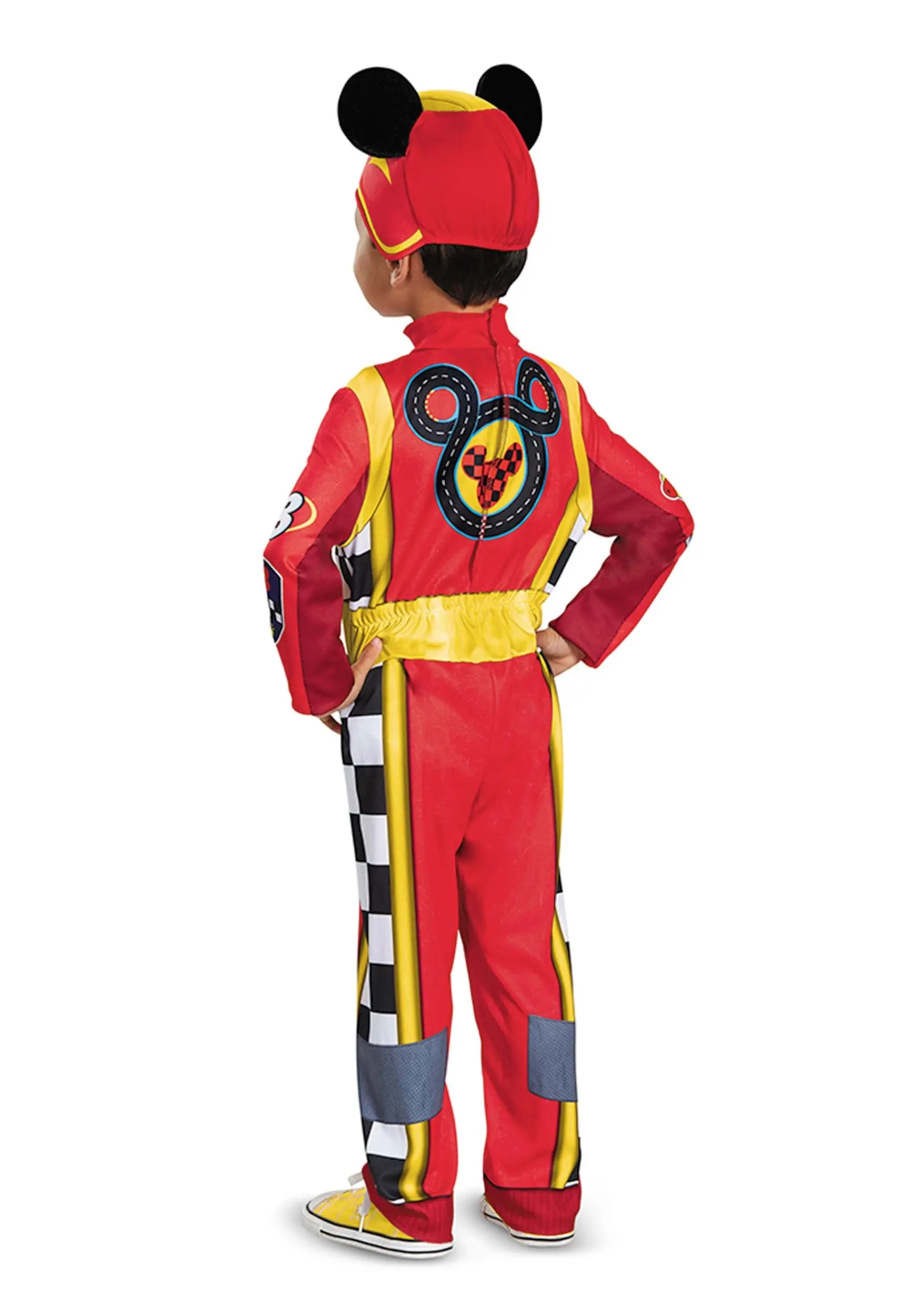 Disguise Toddler Classic Mickey Roadster Costume 4 Disguise Toddler Classic Mickey Roadster Costume - Image 2