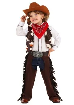 Fun Costumes Cowgirl Chaps Costume For Toddlers