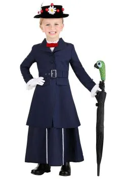 Fun Costumes Disney Mary Poppins Costume For Toddlers -Video Game Costumes Shop toddler mary poppins costume alt 3
