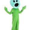 Fun Costumes Plants Vs Zombies Snow Pea Costume Jumpsuit For Toddlers -Video Game Costumes Shop toddler plants vs zombies snow pea costume jumpsuit
