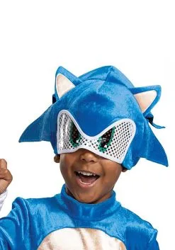 Disguise Sonic 2 Movie Costume For Toddlers 11 Disguise Sonic 2 Movie Costume For Toddlers -Video Game Costumes Shop toddler sonic 2 movie costume alt 3