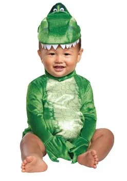 Disguise Toy Story Infant Rex Costume 7 Disguise Toy Story Infant Rex Costume -Video Game Costumes Shop toy story infant rex costume alt 2