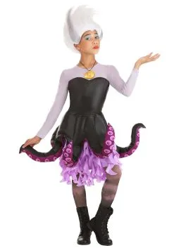 Armada Disney The Little Mermaid Tween Girl's Ursula Costume -Video Game Costumes Shop tween ursula costume alt 8