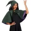 Suzhou Zhongsheng Imp & Exp Co., Ltd Hocus Pocus Winifred Sanderson Hooded Capelet -Video Game Costumes Shop winifred sanderson hooded capelet