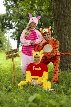 Disguise Limited Adult's Winnie The Pooh Deluxe Plus Costume 18 Disguise Limited Adult's Winnie The Pooh Deluxe Plus Costume -Video Game Costumes Shop winnie the pooh deluxe adult plus costume alt 4