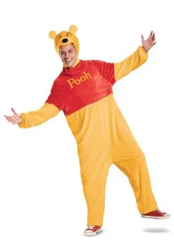 Disguise Limited Adult's Winnie The Pooh Deluxe Plus Costume 23 Disguise Limited Adult's Winnie The Pooh Deluxe Plus Costume -Video Game Costumes Shop winnie the pooh deluxe adult plus costume alt 9