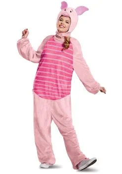 Disguise Limited Adult Deluxe Winnie The Pooh Piglet Costume -Video Game Costumes Shop winnie the pooh piglet deluxe adult costume alt 2