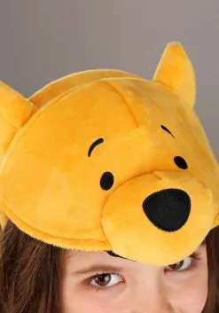 Elope Disney Plush Winnie The Pooh Headband -Video Game Costumes Shop winnie the pooh plush headband alt 3