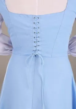 Fun Costumes Belle Blue Dress Costume For Women From Disney's Beauty And The Beast -Video Game Costumes Shop womens beauty and the beast belle blue dress alt 6