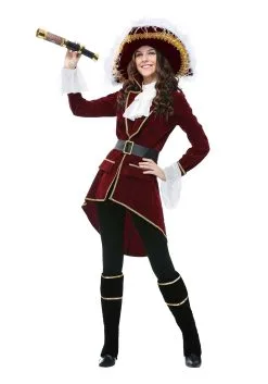 Fun Costumes Women's Captain Hook Costume