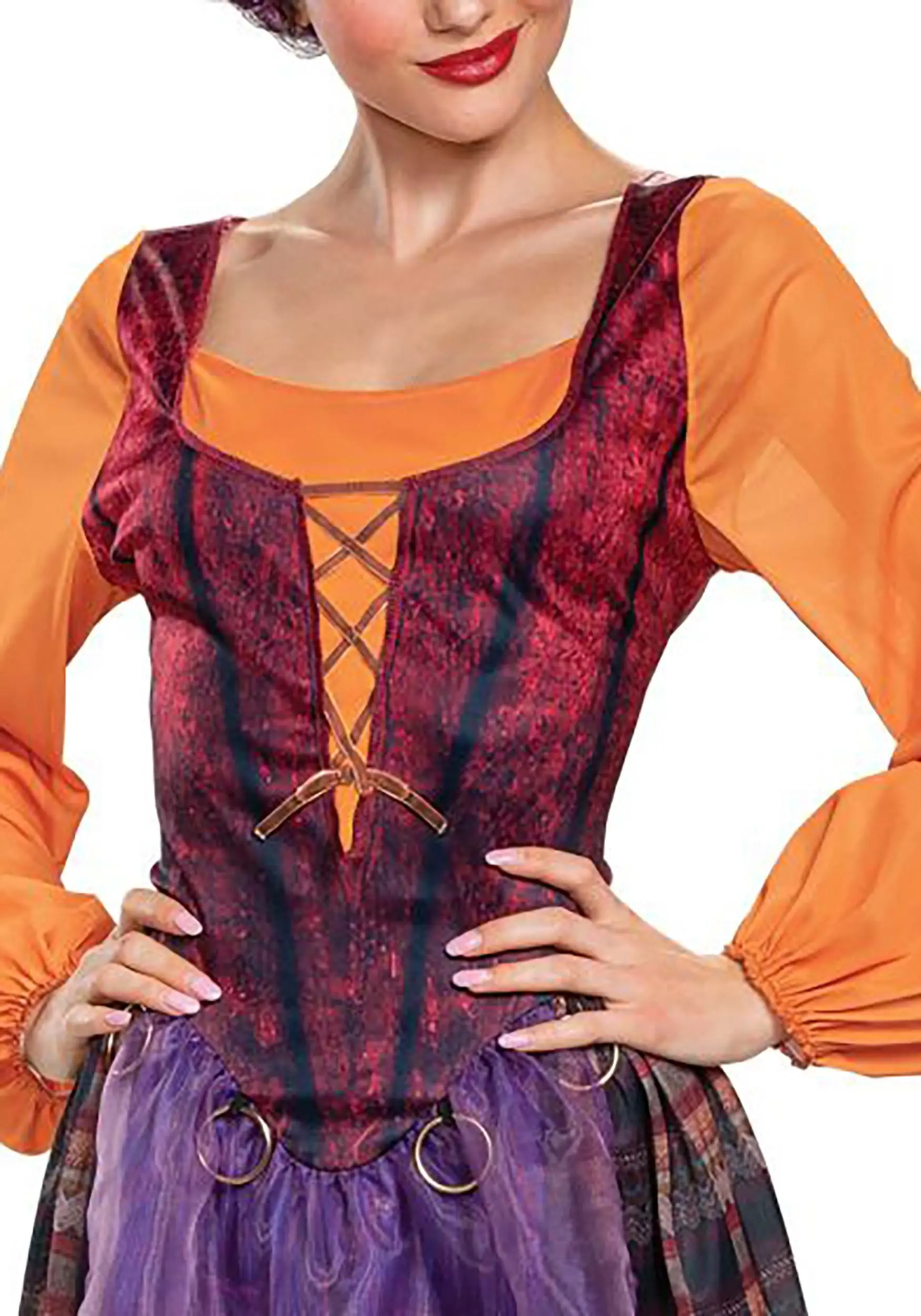 Disguise Hocus Pocus Deluxe Mary Costume For Women 6 Disguise Hocus Pocus Deluxe Mary Costume For Women - Image 4