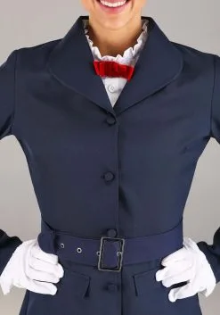 Fun Costumes Mary Poppins Costume For Women's -Video Game Costumes Shop womens mary poppins costume alt 4