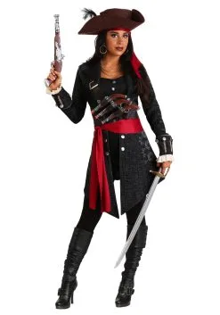 Fun Costumes Plus Size Fearless Pirate Costume For Women