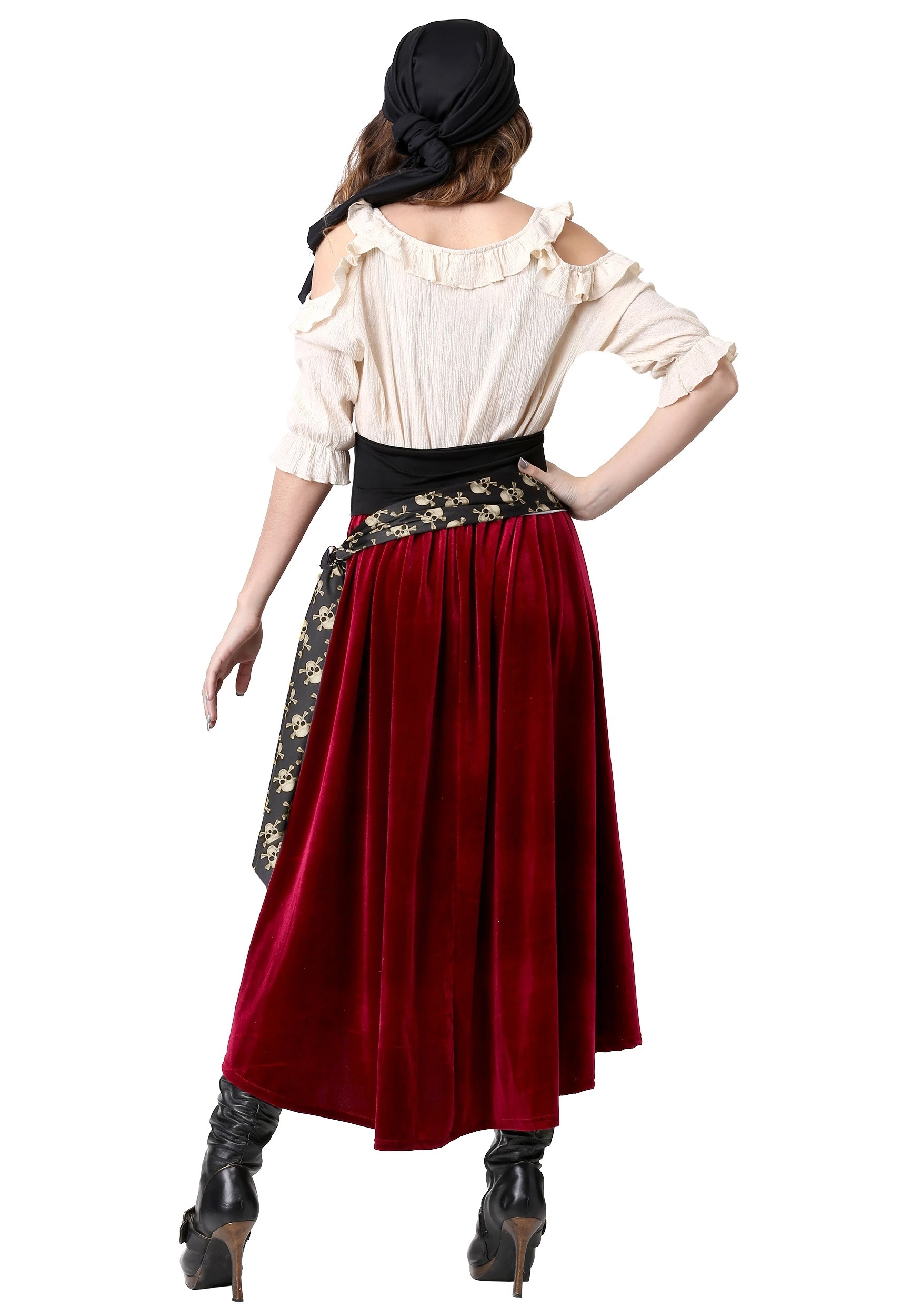 Fun Costumes Women's Plus Size Roving Buccaneer Costume 4 Fun Costumes Women's Plus Size Roving Buccaneer Costume - Image 2